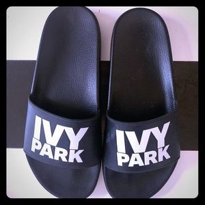 IVY PARK Black Slide size 8/8.5 (US)